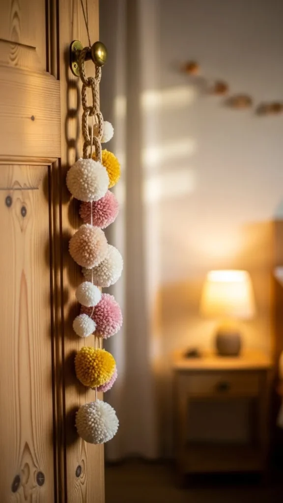 Soft Pom-Pom Chain