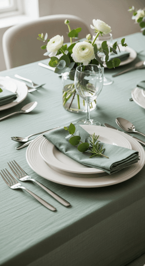 Soft Sage Linen Layers