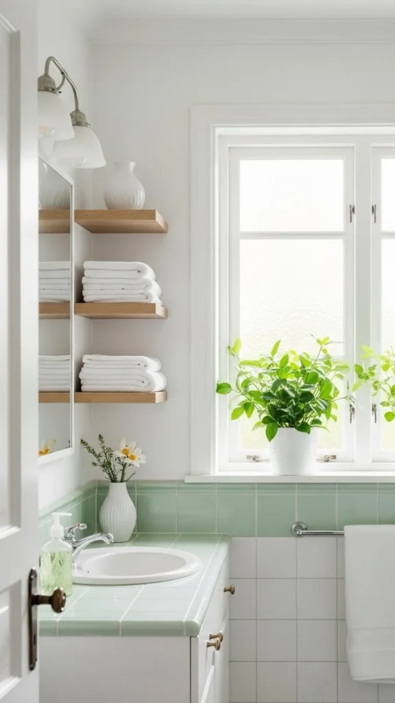 Spring Bathroom Decor