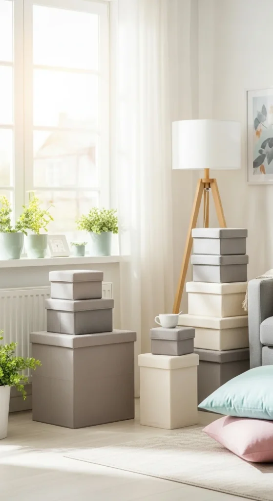 Stackable Storage Stools