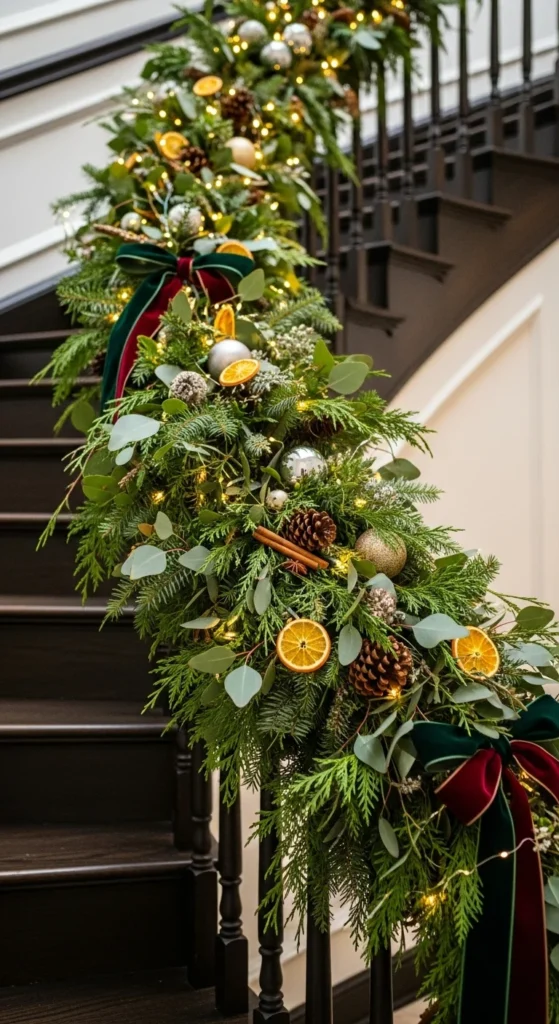 Stair Rail Garland