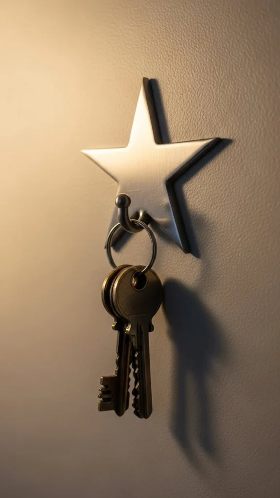 Star Symbol Wall Hook