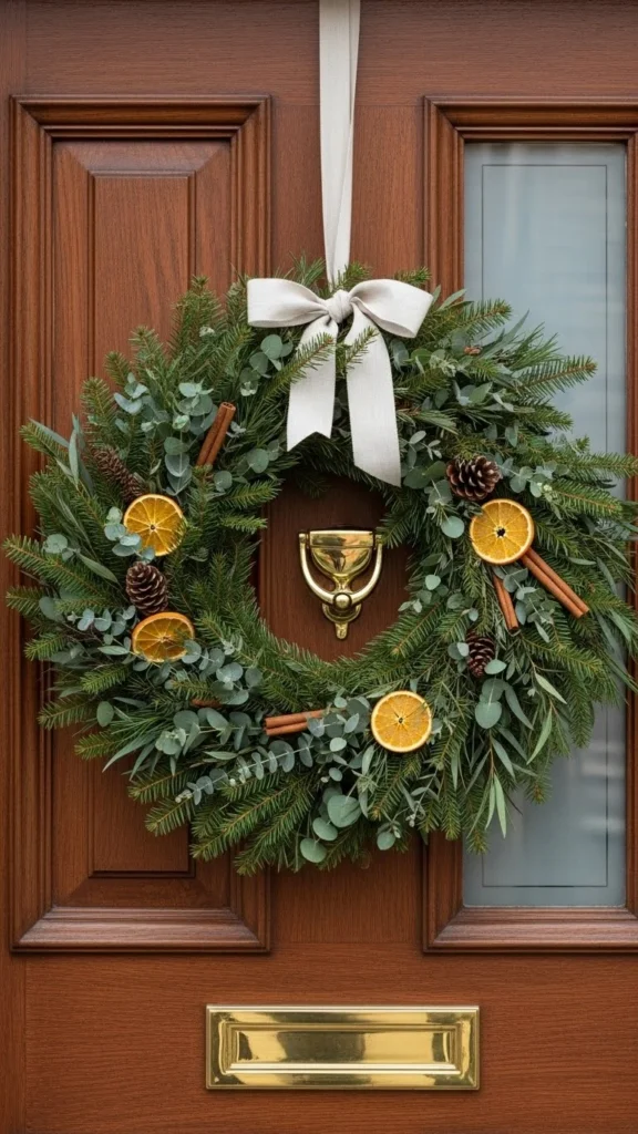 Statement Front Door Wreath