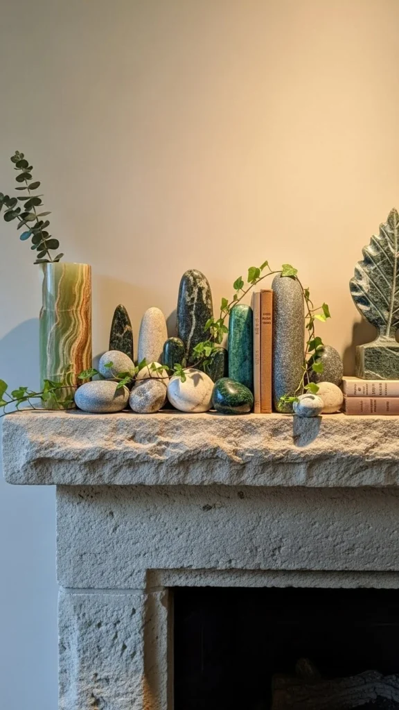 Stone and Green Pairing