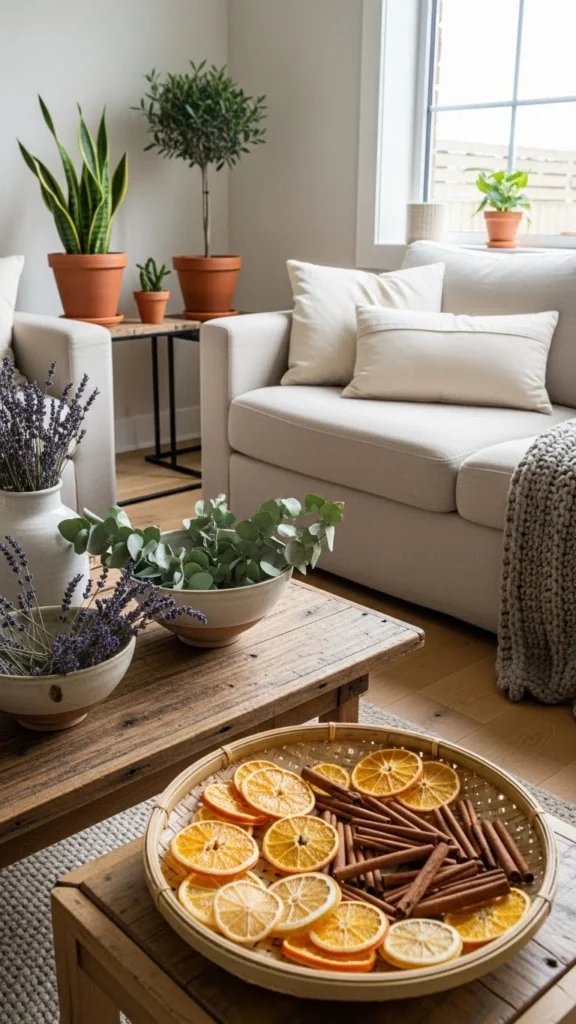 Subtle Scent Through Natural Elements