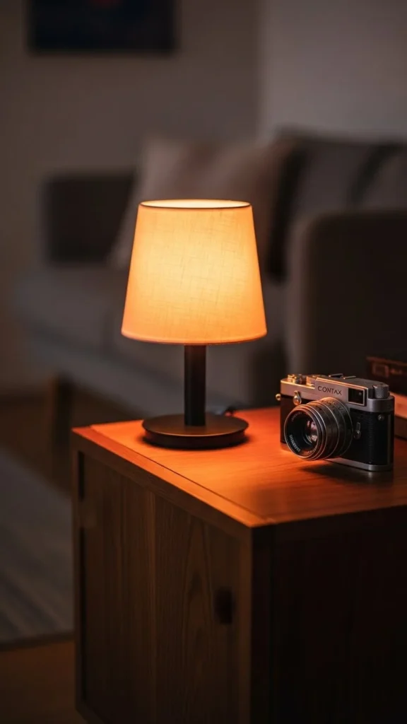 Table Lamps on Low Furniture