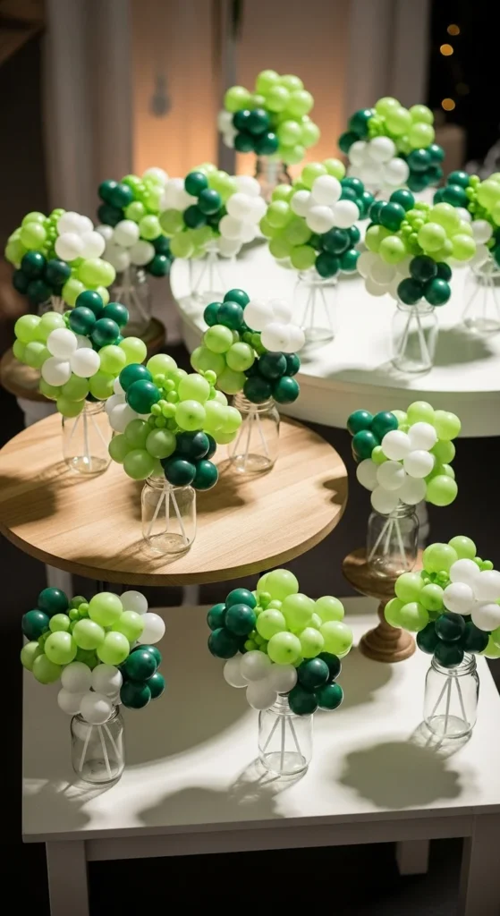 Tabletop Clover Balloon Bouquets