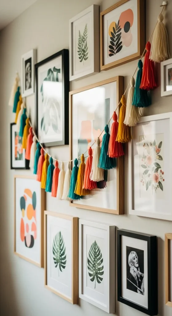 Tassel Garland for Gallery Walls