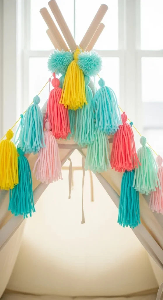 Tassel Garland for Play Tents