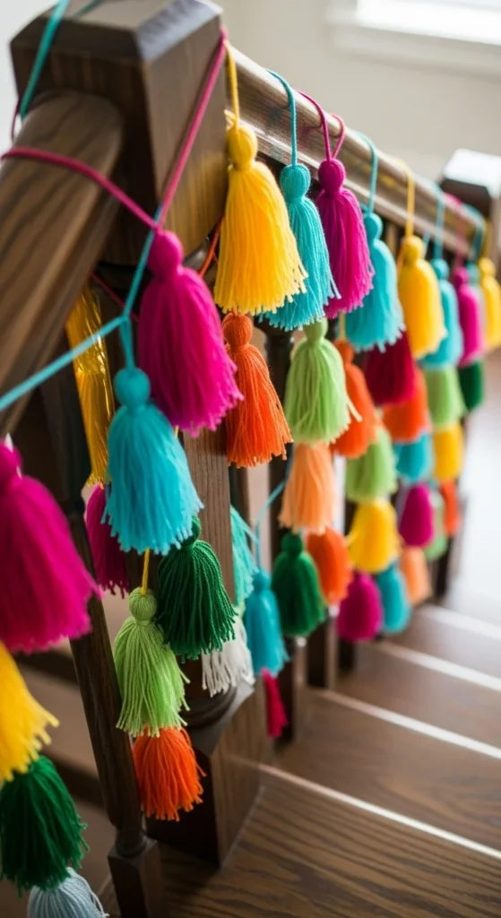 Tassel Garland for Stair Rails