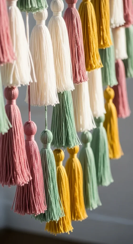 Tassel Garland with Mixed Lengths