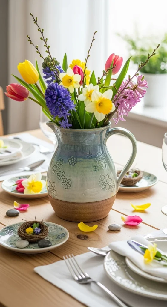 Textured Ceramic Pitchers