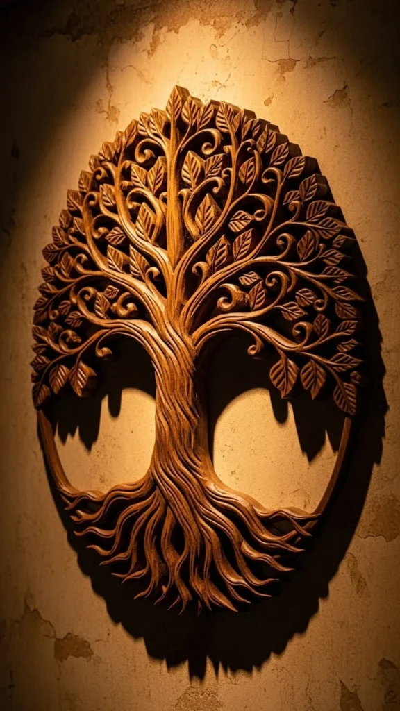 Tree of Life Wooden Sign