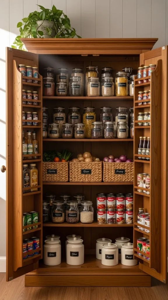 Turn Furniture into a Pantry Solution
