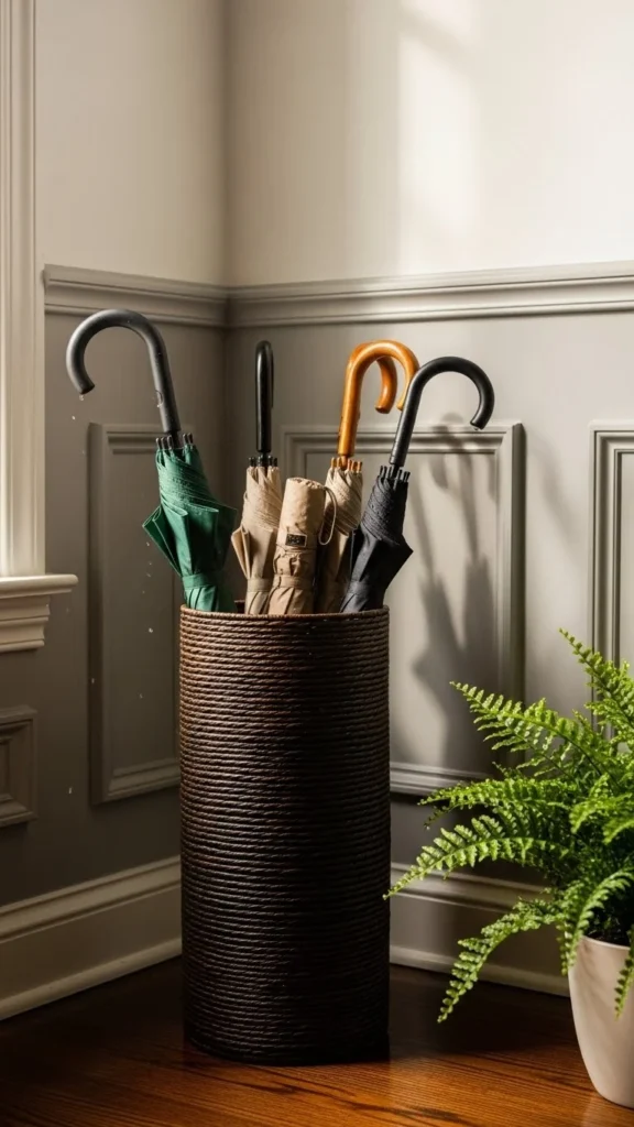 Umbrella Stand With Texture