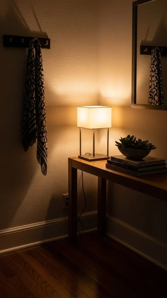 Warm Light in Entry Corners