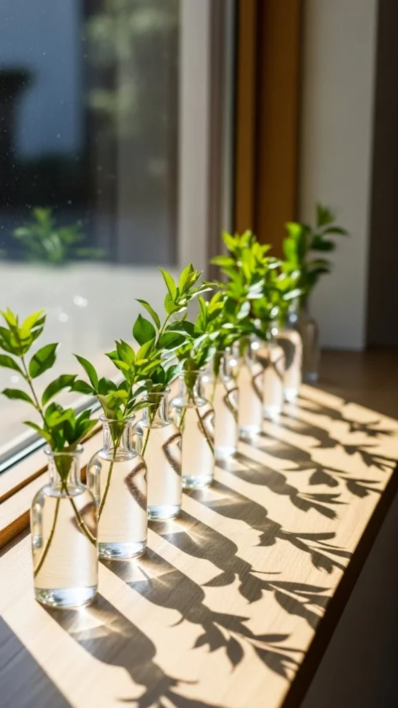 Window Sill Green Cluster
