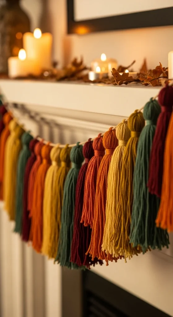 Yarn Tassel Banner