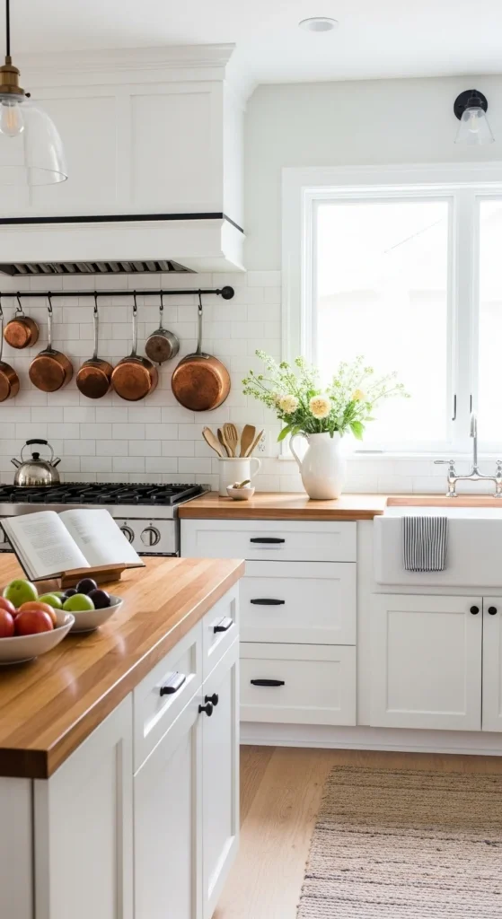 how to decorate with copper accents