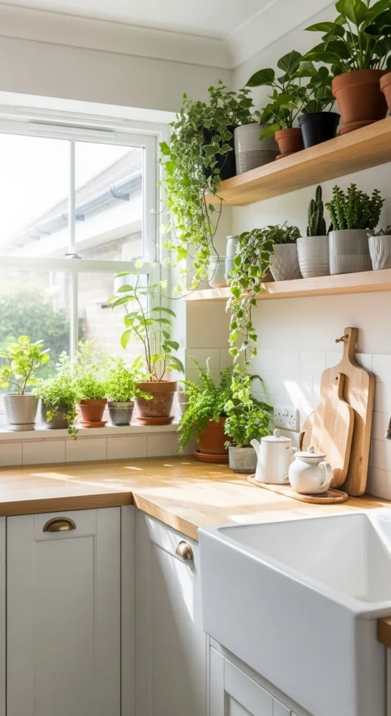 how to decorate with greenery