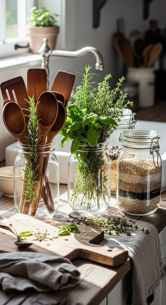 how to decorate with mason jars