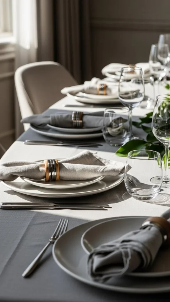 shamrock napkin rings