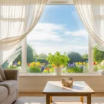 24 Airy Spring Window Decor Ideas That Let Spring In