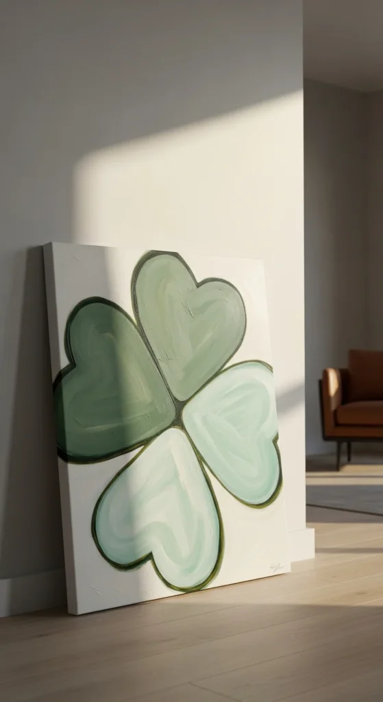 Abstract Clover Shapes