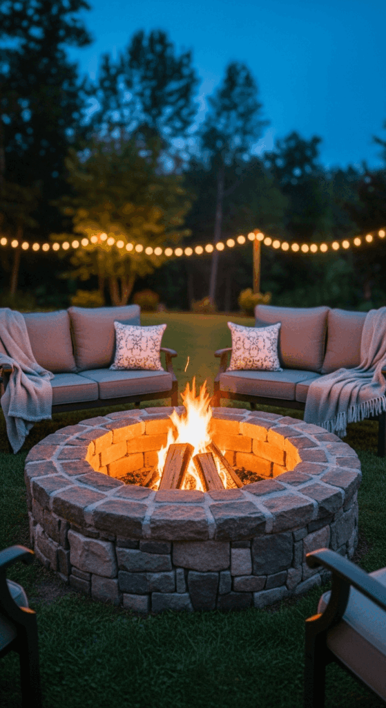 Add a Cozy Fire Pit