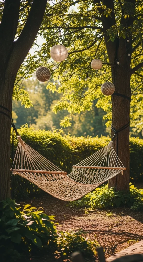 Add a Hammock or Swing Chair