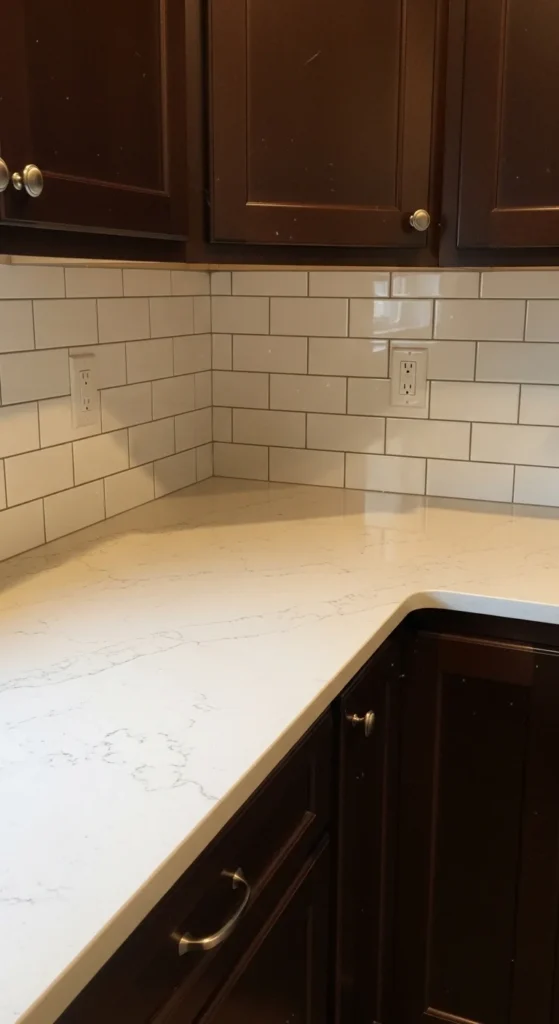 Balance with Light Countertops and Backsplashes