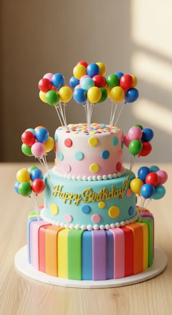 Balloon Cake Toppers