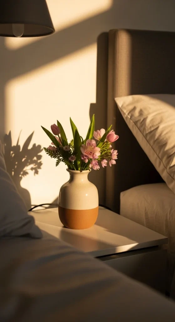 Bedroom Nightstand Florals