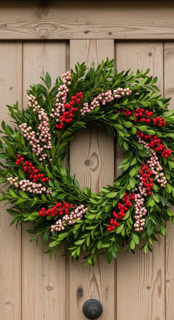 Berry and Leaf Wreath