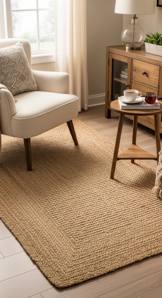 Boho-Inspired Jute Rugs