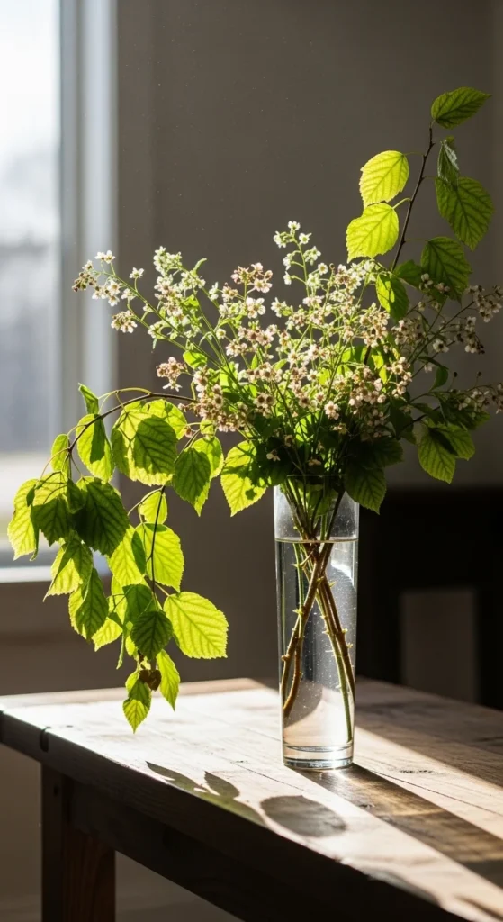 Branch and Leaf Vase