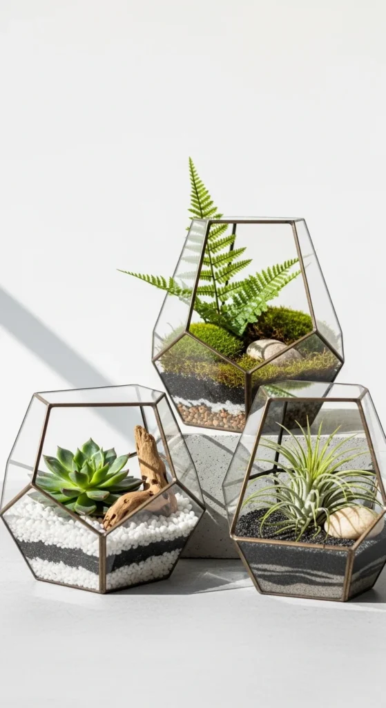 Chic Glass Terrariums