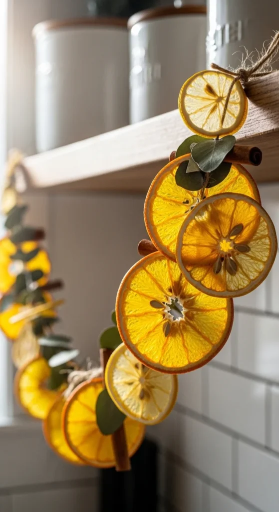 Citrus Slice Garland