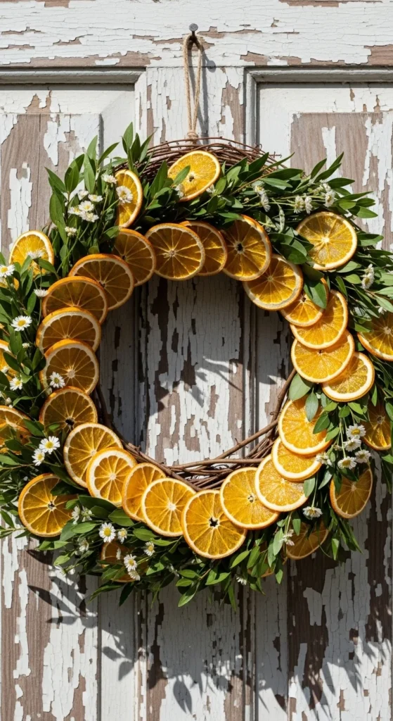 Citrus Slice Wreath