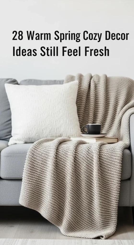 Cozy Knit Throws for Sofas