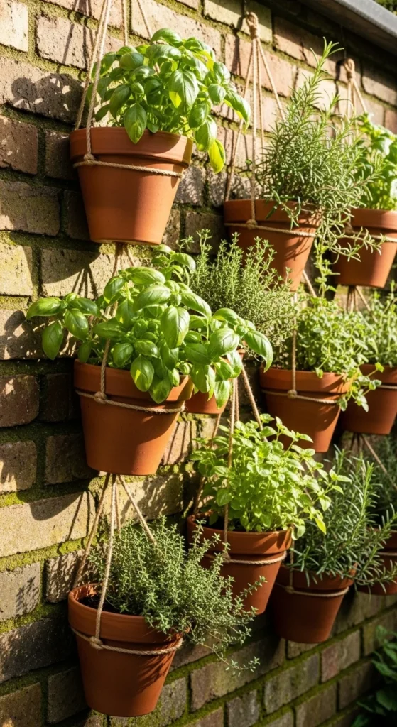 Create a DIY Herb Garden with Hanging Pots
