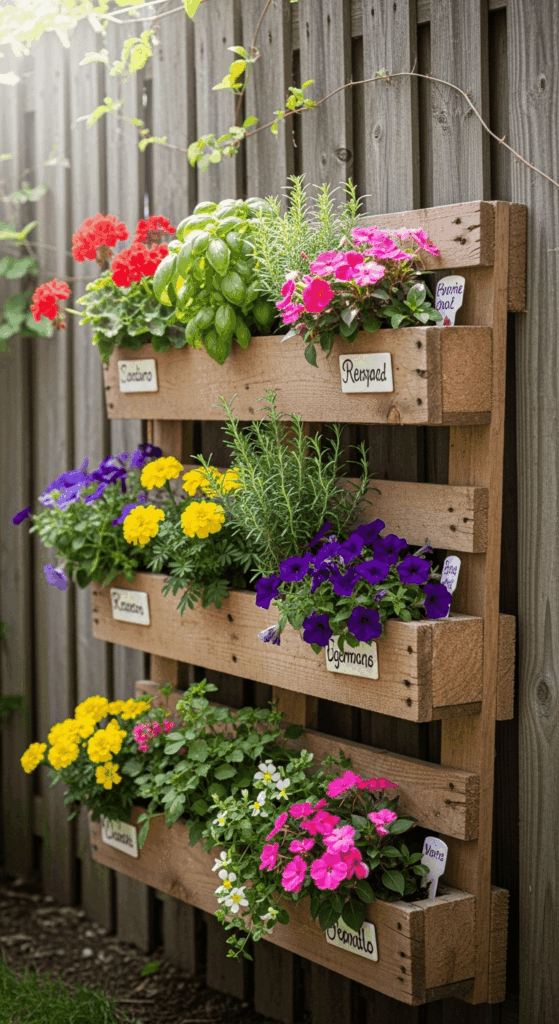 Create a DIY Pallet Garden