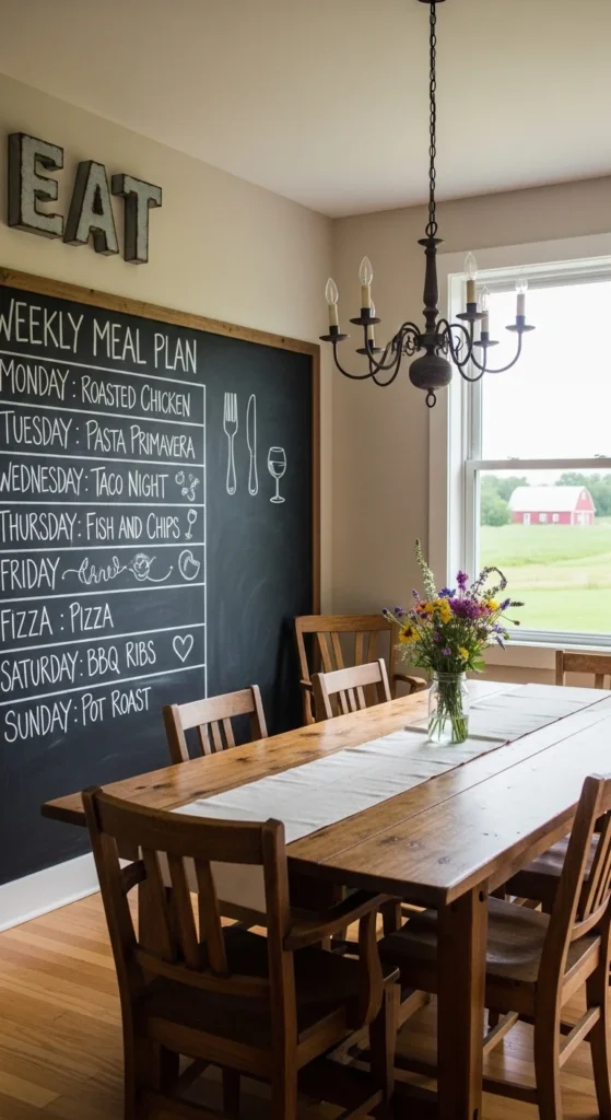 Creative Ways to Decorate Your Chalkboard Wall