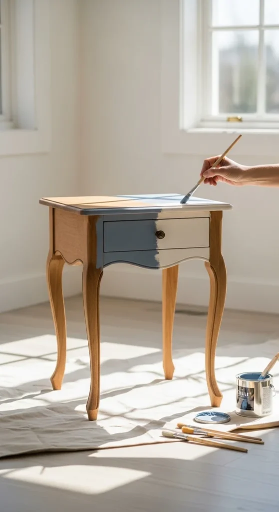 DIY Chalk Paint Furniture Touch-Up