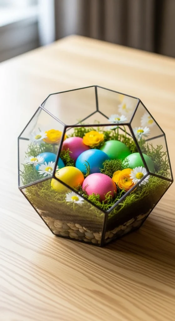 DIY Easter Egg Terrariums