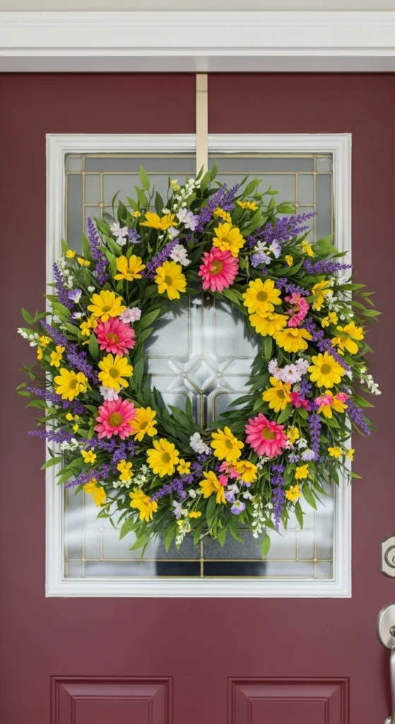 DIY Floral Wreaths for Doorways