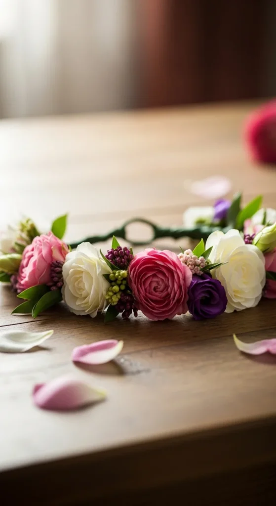 DIY Flower Crown Decor