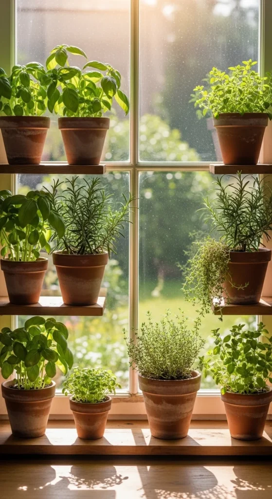 DIY Window Herb Garden