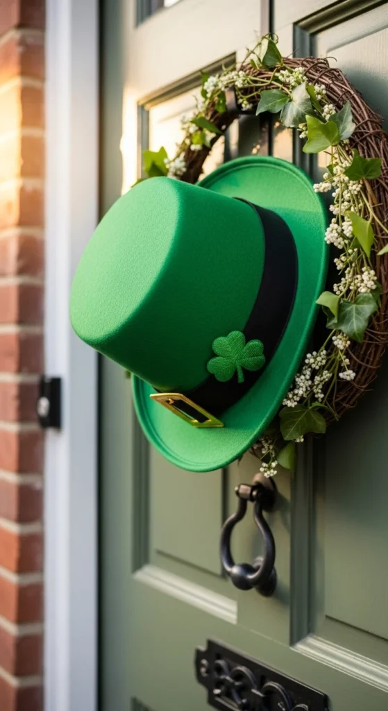 Door-Hanging Leprechaun Hat