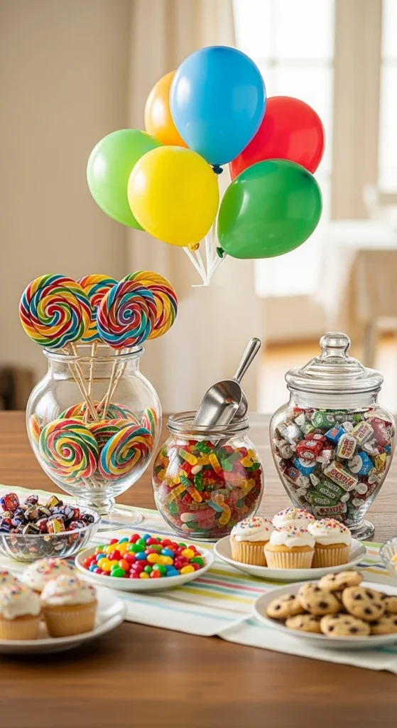 Edible Balloon Centerpieces